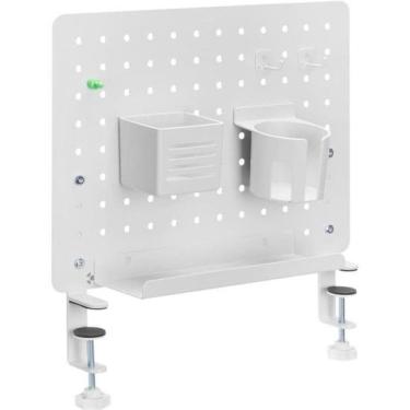 Imagem de Painel Organizador Fortrek Grid Space Office para Escritório com Design Moderno e Alta Qualidade Branco