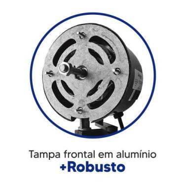 Imagem de Ventilador de parede tex5 50cm bivolt 210w ventex, Branco, Bivolt