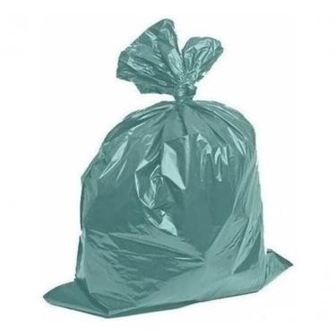 Imagem de Saco de Lixo Verde 100 Litros Super Leve 0 e 02mm para Descarte de Resíduos Domésticos...