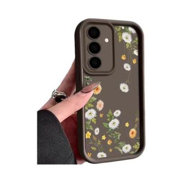 Imagem de Capa De Telefone Floral Macia Para Samsung Galaxy S26 S25 Edge A57 A37