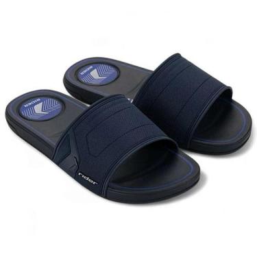 Imagem de Chinelo rider masculino start slide 12442-bn139, Azul, 42