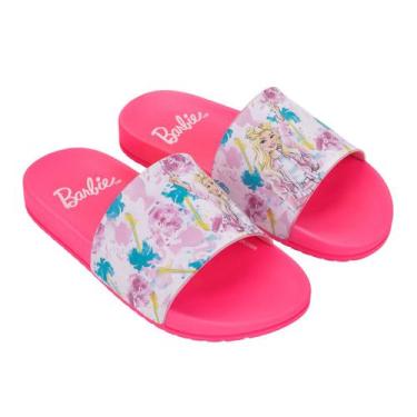 Imagem de Chinelo Slide De Menina Infantil Barbie Mania Grendene Kids Cor:Rosa C