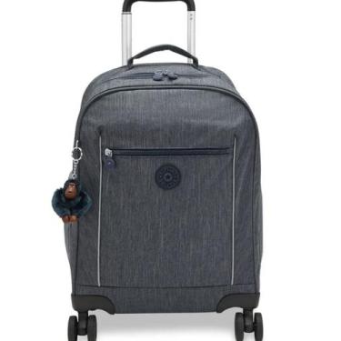 Imagem de Mochila Escolar Rodinha Mese I651358c Azul Jeans Kipling, Único