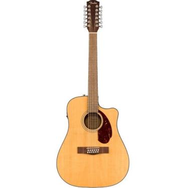 Imagem de Violão Eletroacústico CD-140SCE 12 Cordas Natural 0970293321 - Fender