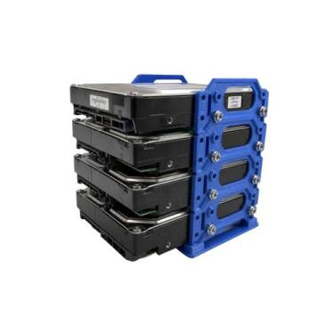Imagem de Suporte Hd 3.5 Empilhável Kit Para 4 Hds - KeiMel