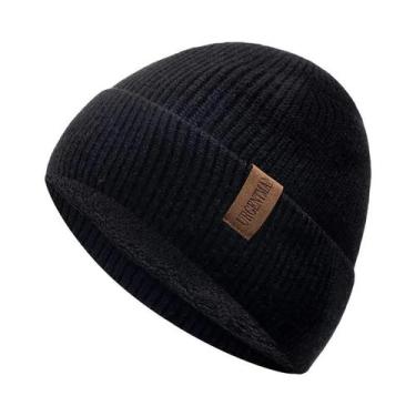 Imagem de Gorro De Inverno Unissex Em Fleece, Macio, Quente E Grosso, Ideal Para