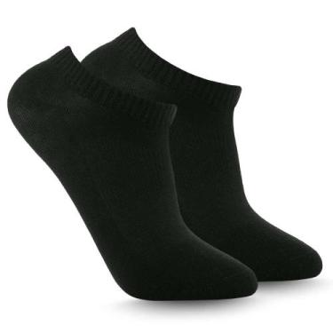 Imagem de Meia Cano Invisível Preto - Zee Rucci, 39-43
