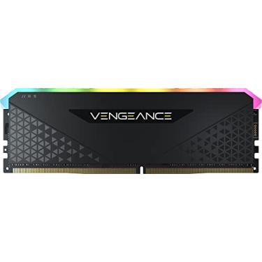 Imagem de Corsair, Memória de desktop Vengeance RGB RS 8GB, DDR4 3200, C16, Preto, 1 x 8GB, CMG8GX4M1E3200C16