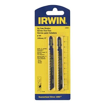 Imagem de IRWIN Serra Tico Tico para Madeira Encaixe T12 Dentes 75mm com 2 Peças IW14053