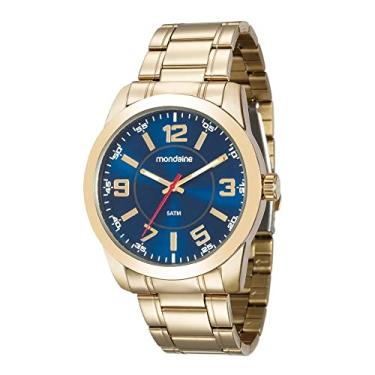 Imagem de Relógio Mondaine Masculino Analógico Dourado 99141GPMVDE4