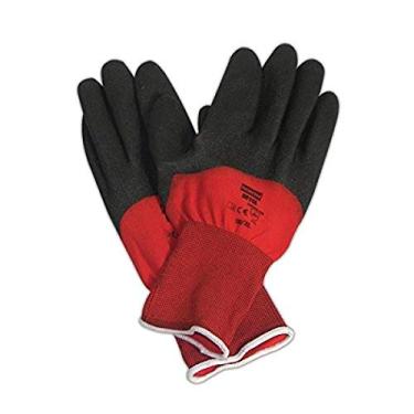 Imagem de North by Honeywell NF11X/8M North Flex Red X NF11X PVC 3/4 Coated Gloves, Medium, Black, 8 (Pack of 12)