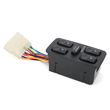 Imagem de Interruptor de janela elétrica, 93570-28001, substituição do interruptor de controle janela elétrica do carro para Elantra 1992-1994
