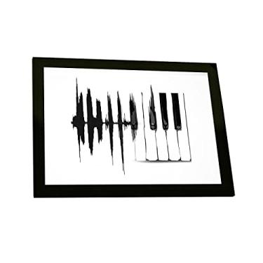 Imagem de Quadro Decorativo Piano Musica Instrumento Musical Teclado