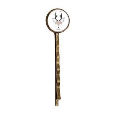 Imagem de Estilo Simplicity Little Deer Animal Retro Metal Hair Bobby Pin Headwear