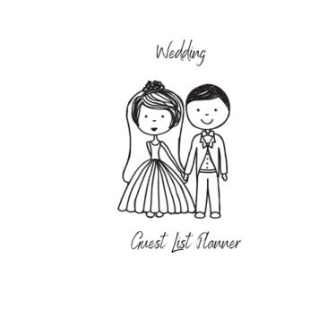 Imagem de Wedding Guest List Planner 6"x9"