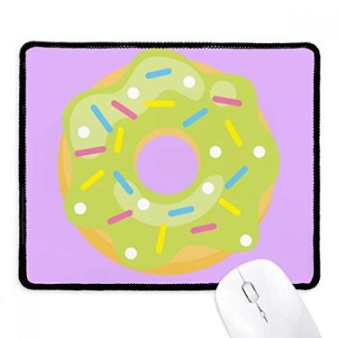 Imagem de Tapete de borracha para jogos Green Doughnut Sobremesa Sweet Food