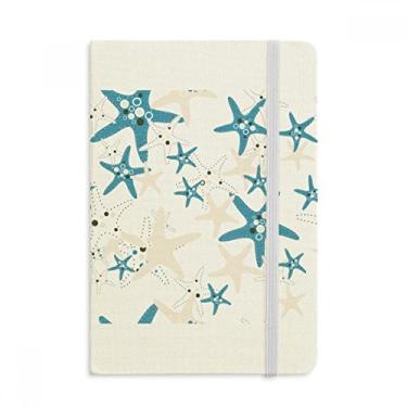 Imagem de Discover World Caderno de organismo marítimo com estrelas do mar oficial em tecido capa dura