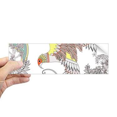 Imagem de DIYthinker Adesivo retangular Ukiyo-e para janela de notebook e janela