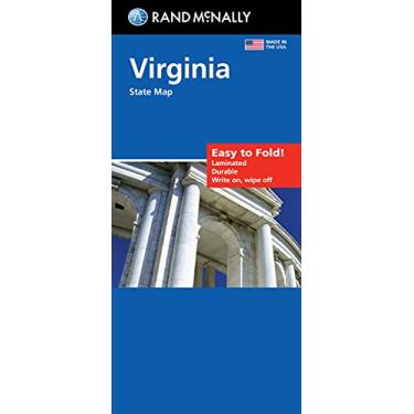 Imagem de Rand McNally Easy to Fold: Virginia State Laminated Map