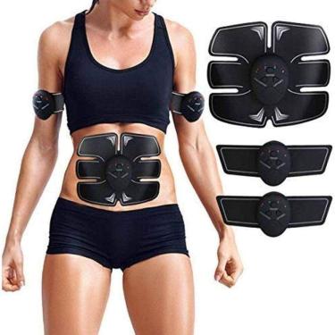 Imagem de Aparelho Tonificador Muscular Estimulador Abdominal 3 Em 1