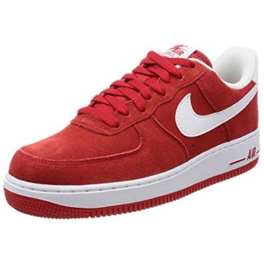 Imagem de Nike Tênis masculino Air Force 1 '07, cano baixo, University Red/White, 9.5