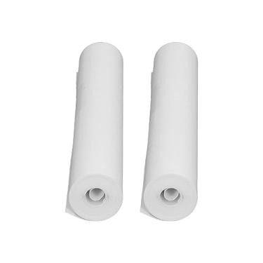 Imagem de Luqeeg Papel Térmico Branco A4, 2 Rolos de Papel para Impressora Térmica, Boa Compatibilidade, Resistente à Água e a Óleo