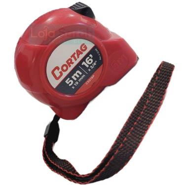 Imagem de TRENA AÇO 5 m x 19 mm ABS BLISTER