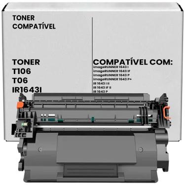 Imagem de Cartucho de Toner T06 compatível para Canon ir 1643 I