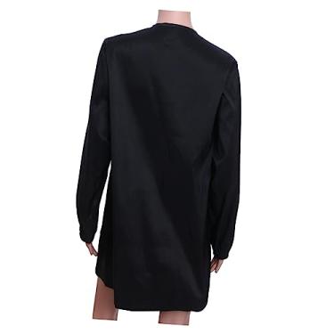 Imagem de Beavorty 1 Unidade vestido de salão jaqueta feminina uniforme de cosmetologia regata vestes femininas capa de salão capa de cabeleireiro impermeável com mangas manto Acessórios