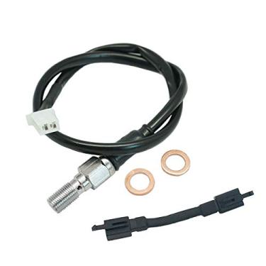 Imagem de SYUU Interruptor de luz de freio hidráulico M10 x 1,25 mm, interruptor de luz de freio hidráulico traseiro universal para motocicleta, scooter, ciclomotor, sujeira e quadriciclo