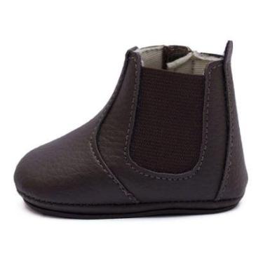 Imagem de Sapatinho Bota Bebê Kids Masculino Recém-nascido-Unissex