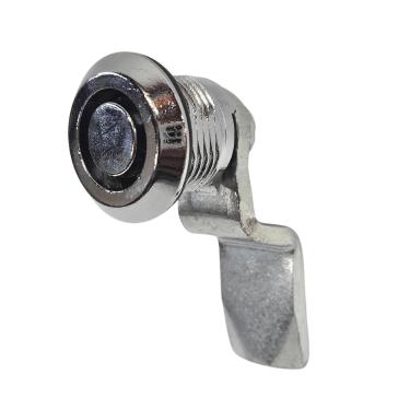 Imagem de Fecho Lingueta C/ Frontal Redondo 30mm Cromado Miolo Castelo Cod. 25036 - Tasco