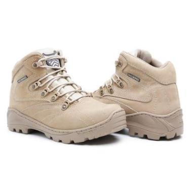 Imagem de Bota Acero Advanced Cano Curto Adventure Em Couro Desert-Unissex