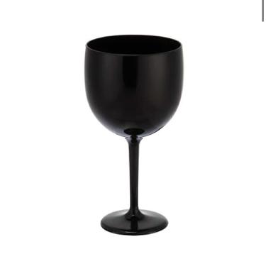 Imagem de Kit Com 12 Taças De Gin para Baladas, Piscina (Preto)