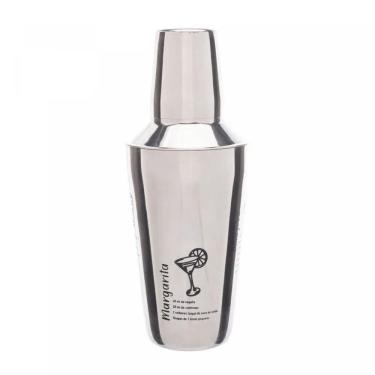 Imagem de Coqueteleira de Aço Inox Com Receitas 500ml  2819 Lyor