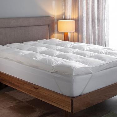 Imagem de Buddemeyer Pillow Top Casal Vision Fill Gold 100% Algodão Acetinado Branco