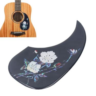 Imagem de Pickguard de Guitarra Acústica PVC Anti Arranhões Decorativo Placa de Proteção de Guitarra Autoadesiva
