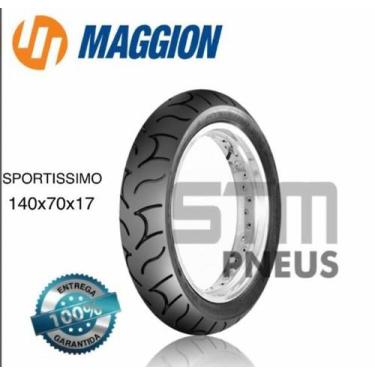 Imagem de Pneu Moto CB 300 140/70/17 Maggion Sportissimo Fazer 250 Ninja Comet T