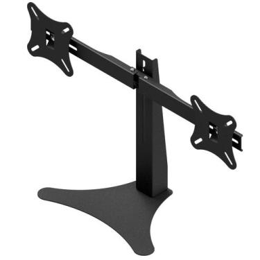 Imagem de Suporte de mesa para dois monitores de mesa de 10 a 24 polegda até 10 