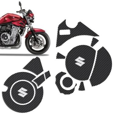 Imagem de Protetor Adesivo Motor Relevo 3D Moto Suzuki Bandit 650 S N - SPORTINO
