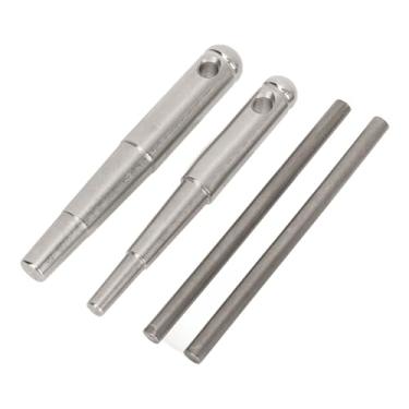 Imagem de Chave de Torneira para Trompete de 2 Peças, Kit de Ferramentas de Manutenção de Metal para Reparo de Instrumentos de Sopro Com Alça, Compatível Com Trombetas, Trombones, Trompas