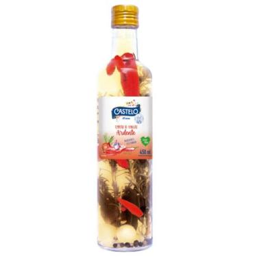 Imagem de Tempero de Vinagre Ardente Castelo Leve Vita Vidro 450ml