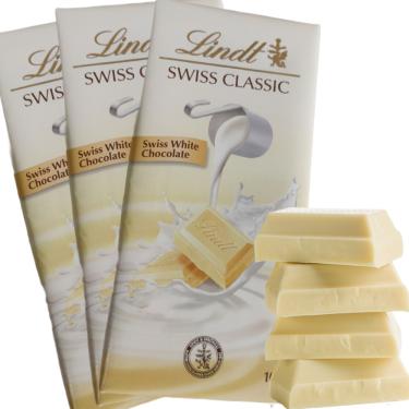 Imagem de Clássico Chocolate Lindt Branco 100g - Linha Swiss Classic