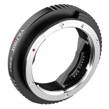 Imagem de VILTROX Adaptador de montagem de lente EF-GFX II Conversor de montagem de lente de foco automático para lente Canon EF para montagem Fujifilm GFX, suporta foco automático e controle de abertura