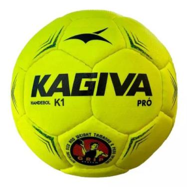 Imagem de Bola Handebol Kagiva K1 Pro Costurada (Mirim), Amarelo