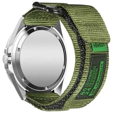 Imagem de Pulseira de relógio de liberação rápida compatível com Casio duro, pulseiras de substituição de nylon de 22 mm para Casio MDV106-1AV / MTP-VD01 / MTP-VD02 / MTP-1374