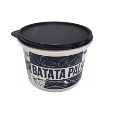 Imagem de batata palha tupperware pop box 1.1l