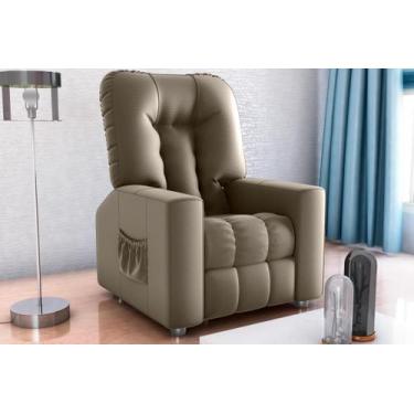 Imagem de Poltrona Reclinável MX5 Pallas Turkey Marrom F444 - Matrix - LM DECOR