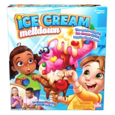 Imagem de Goliath Ice Cream Meltdown Game - Be First to Get Your Treats on The Ice Cream Cone Before It Melts! Slime Game - Ages 4 and Up, 2+ Players