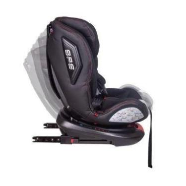 Imagem de Cadeira Bebê Auto 0 A 36 Kg Isofix Rotação 360º - Tapuzim, Preta, 3 me